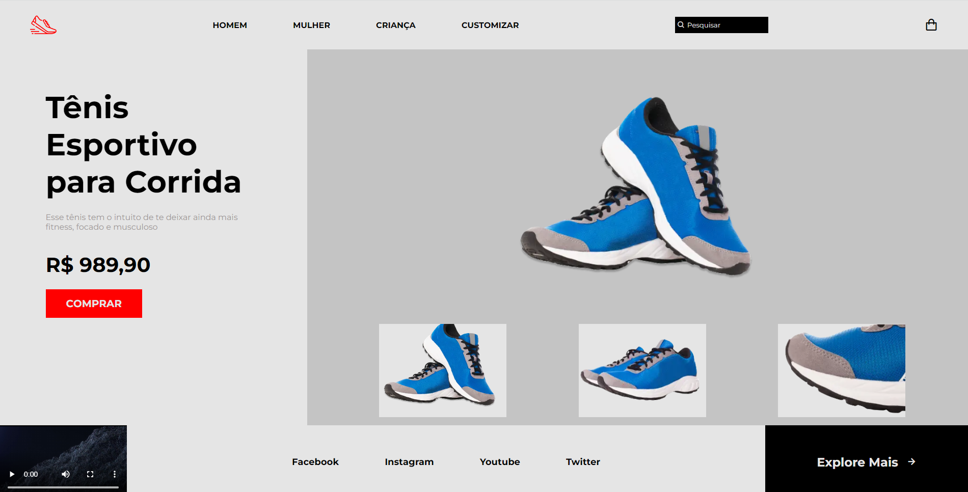 Imagem do projeto RocketShoes